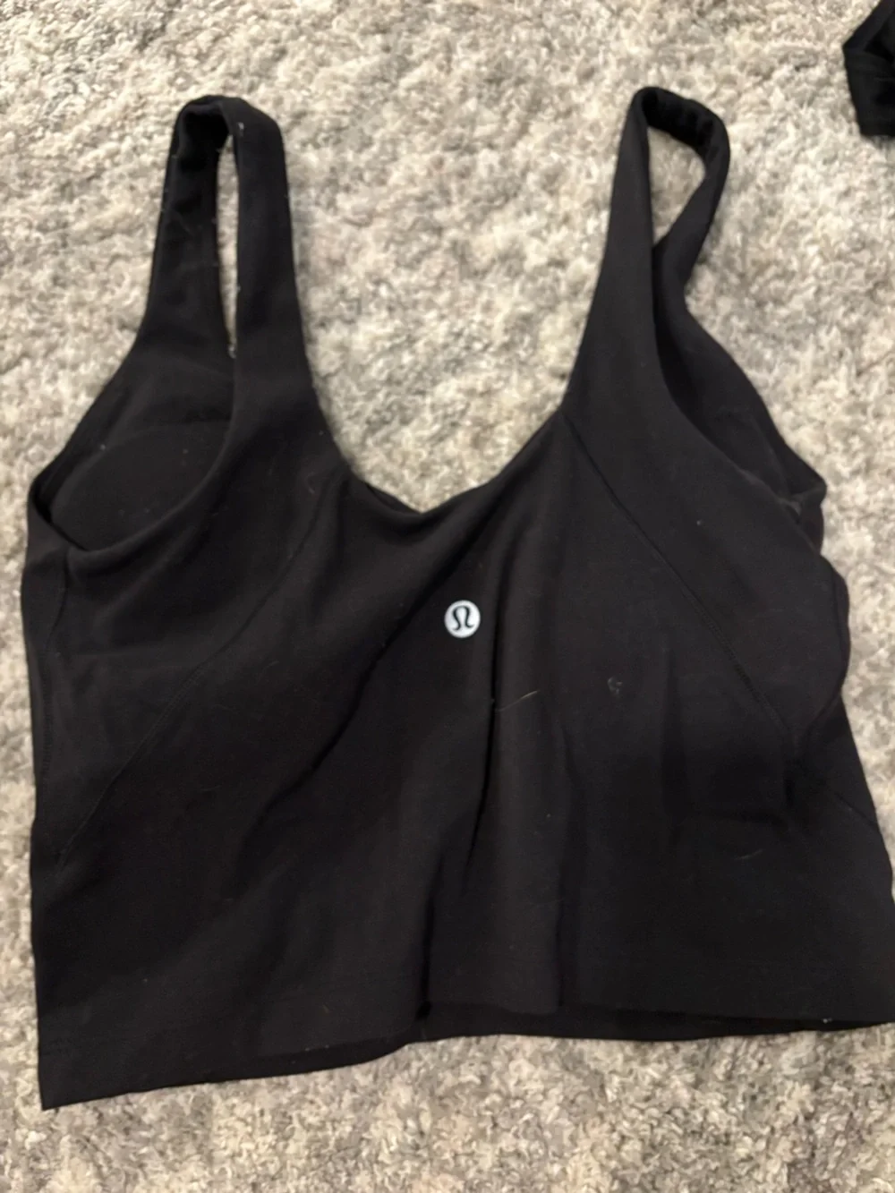 Lulu Lemon Black Align Tank
